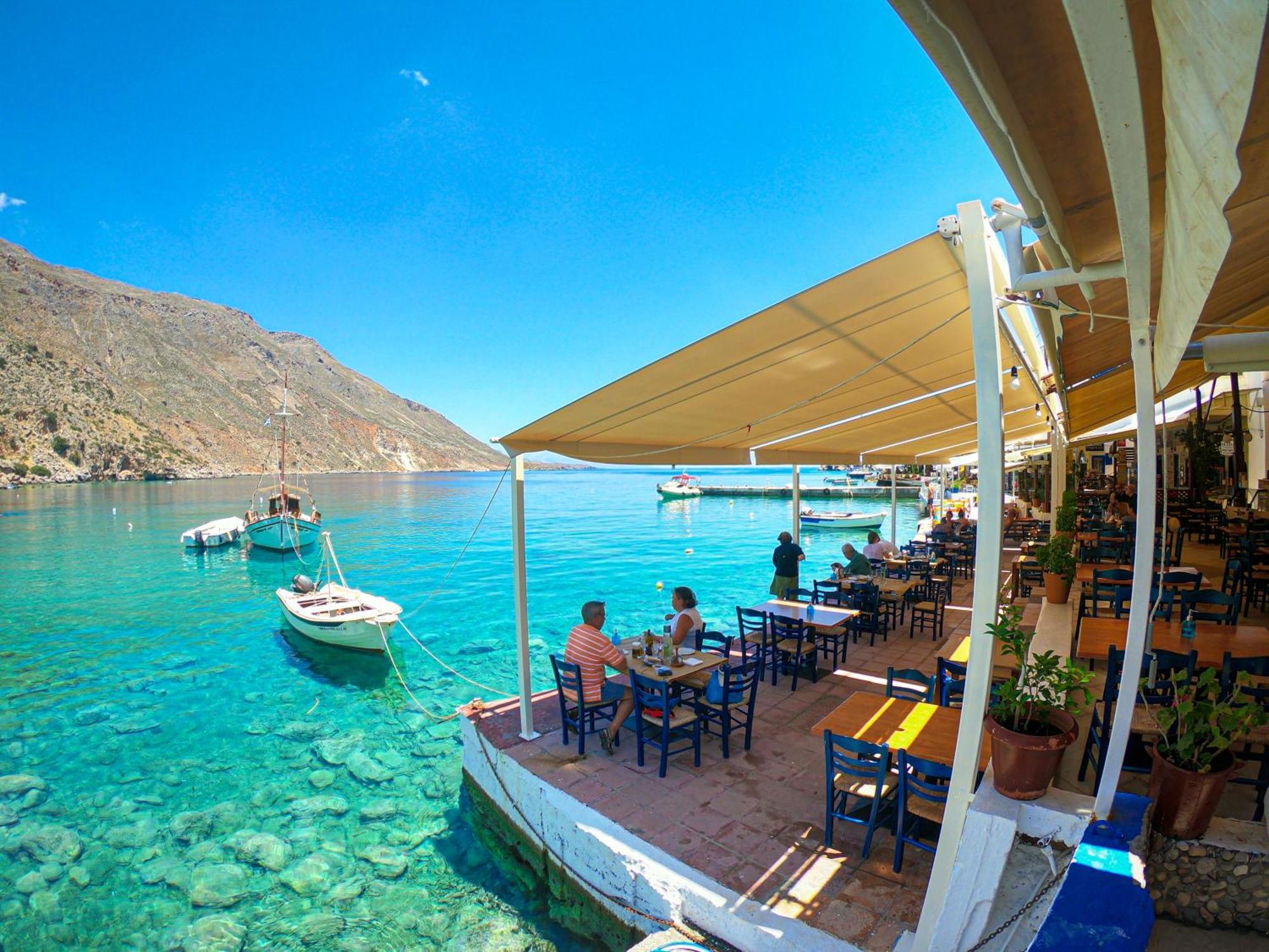 Hotel The Blue House Loutro Zewnętrze zdjęcie